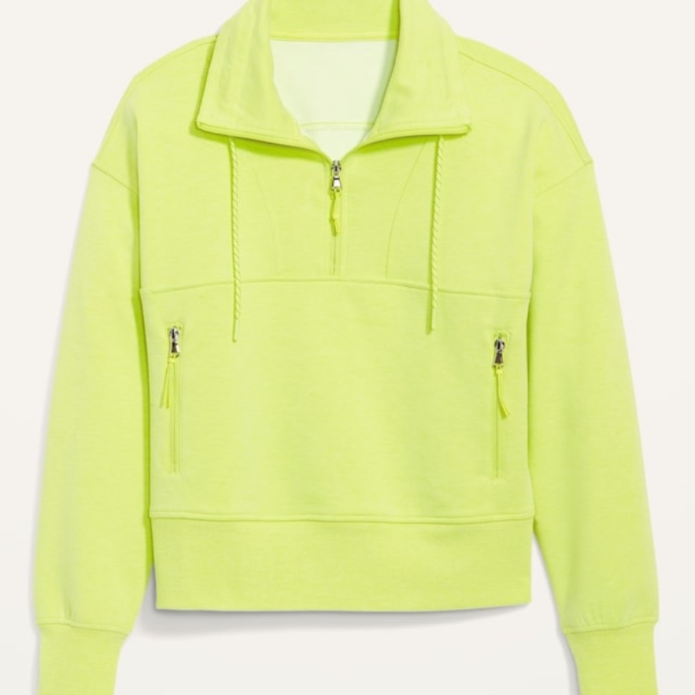 Old navy Black half zip sweatshirt